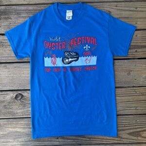 Violet Louisiana Oyster Festival T-Shirt